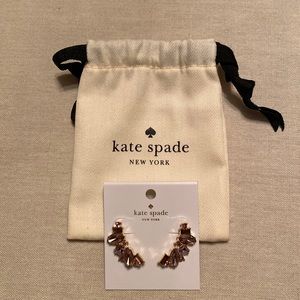 NWT Kate Spade “Lilac Petal” Earrings